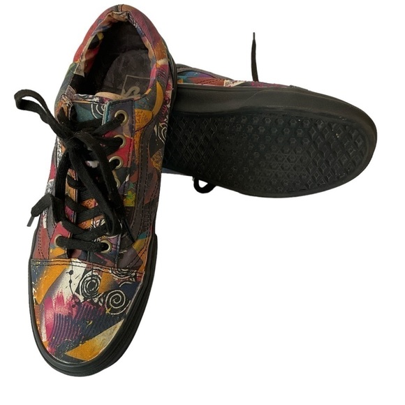 Vans Old Skool Abstract Multi Print Size 11 Women/Men 9.5 - Picture 6 of 10